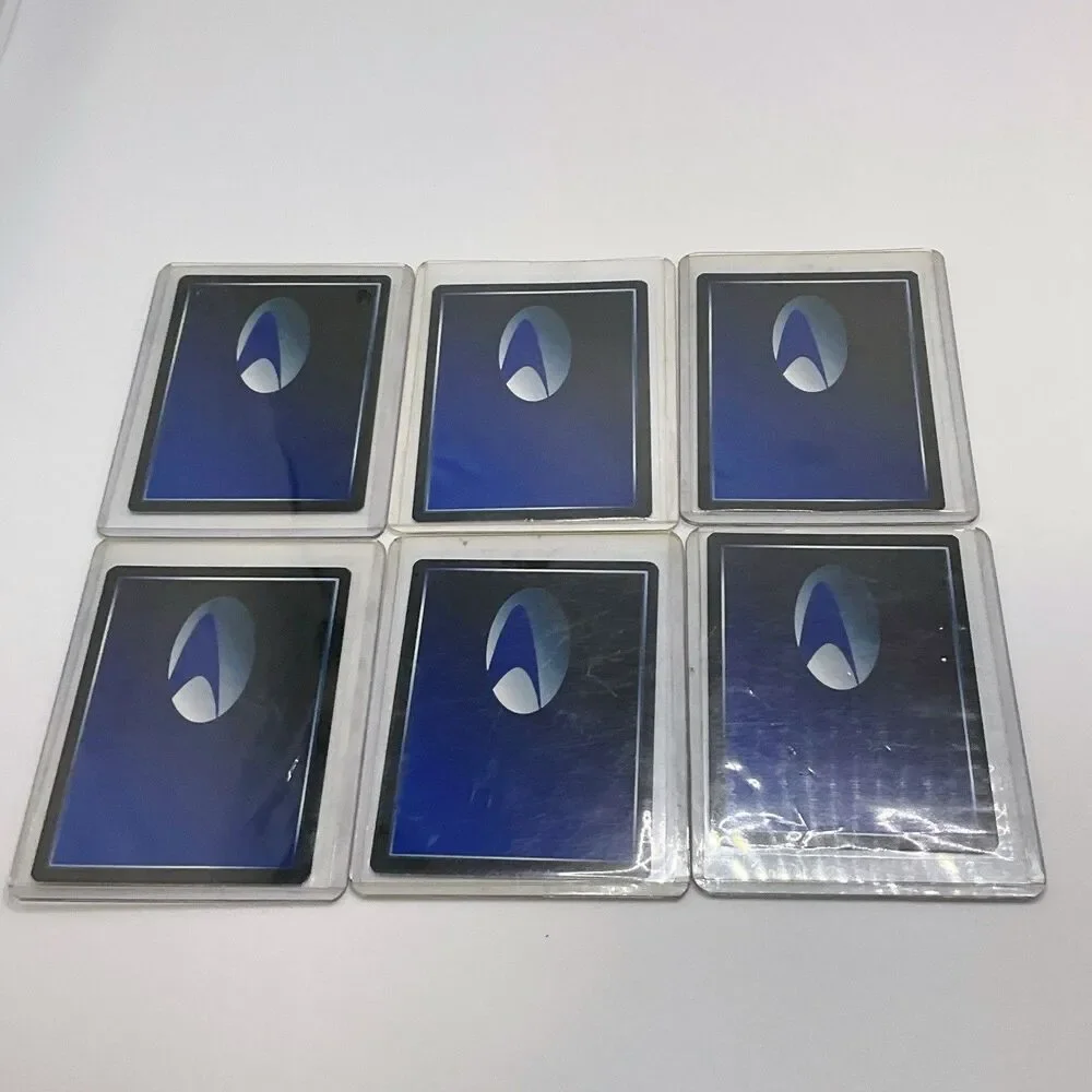RARE 1994 Star Trek CCG: 1st Edition White Border Jean-Luc Picard Data & More